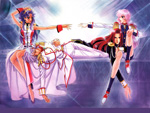 A sexy Utena foursome.  Oh my.